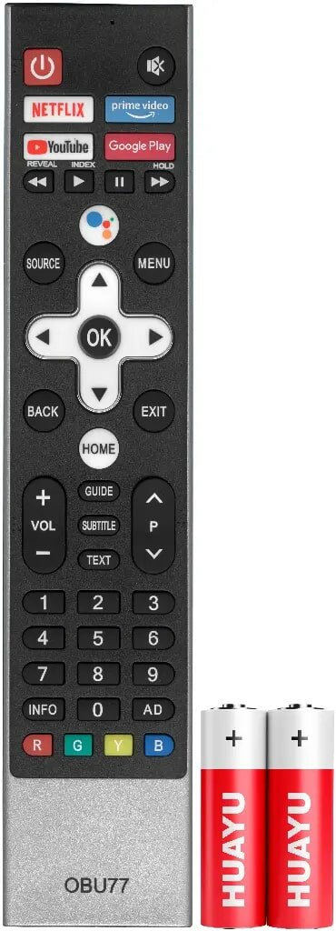 Пульт Huayu OBU77 для телевизора Artel, Hyundai, VESTA, RED Solution