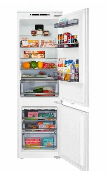 Встраиваемый холодильник Maunfeld MBF177NFFWGR Inverter