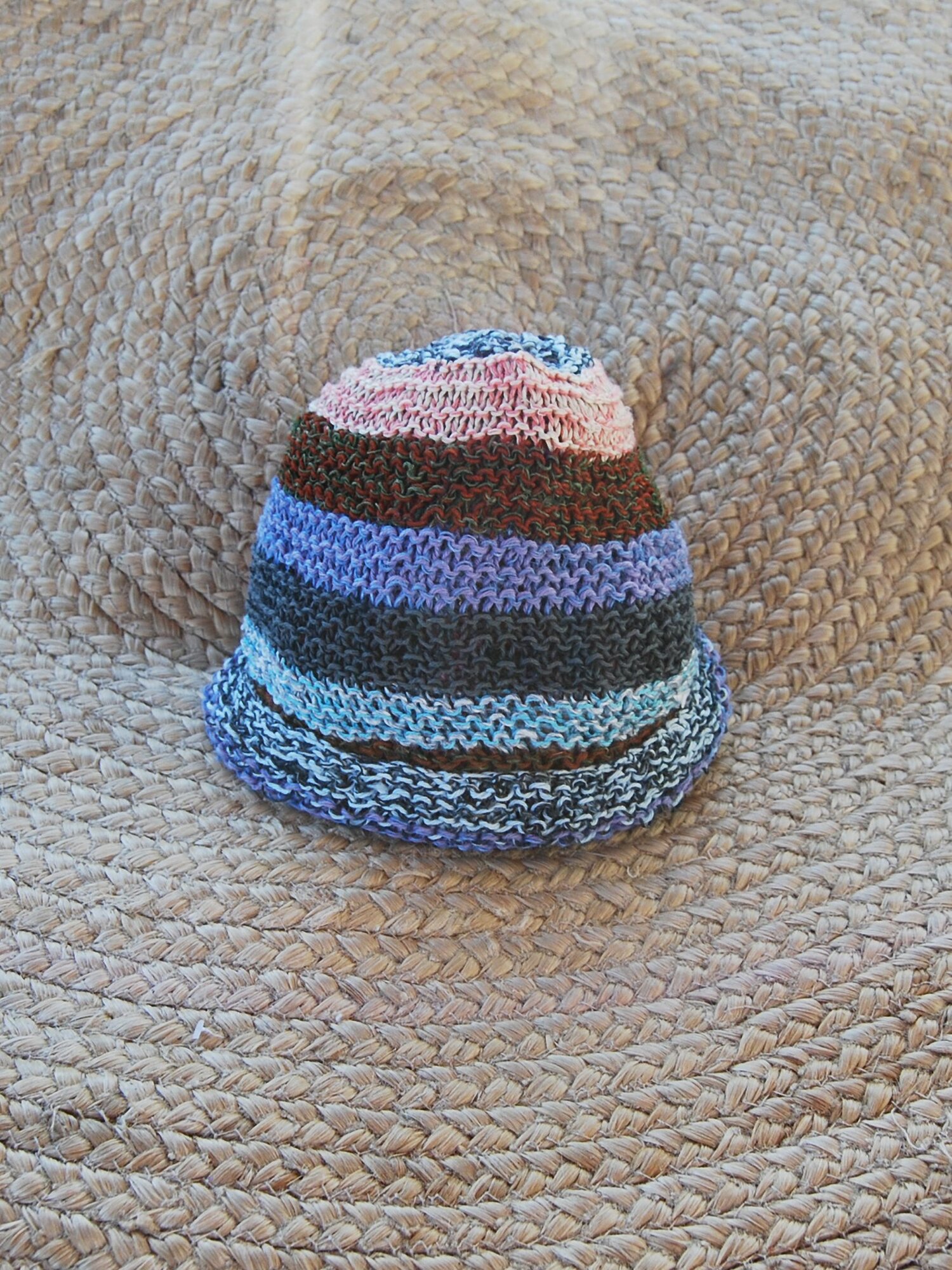 Шапка-бини Лила Этно Базовая коллекция для мужчин и женщин размер универсальный на обхват головы 54-58 см