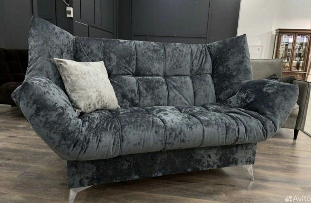 Прямой диван механизм Клик-кляк, 175х100х100 см