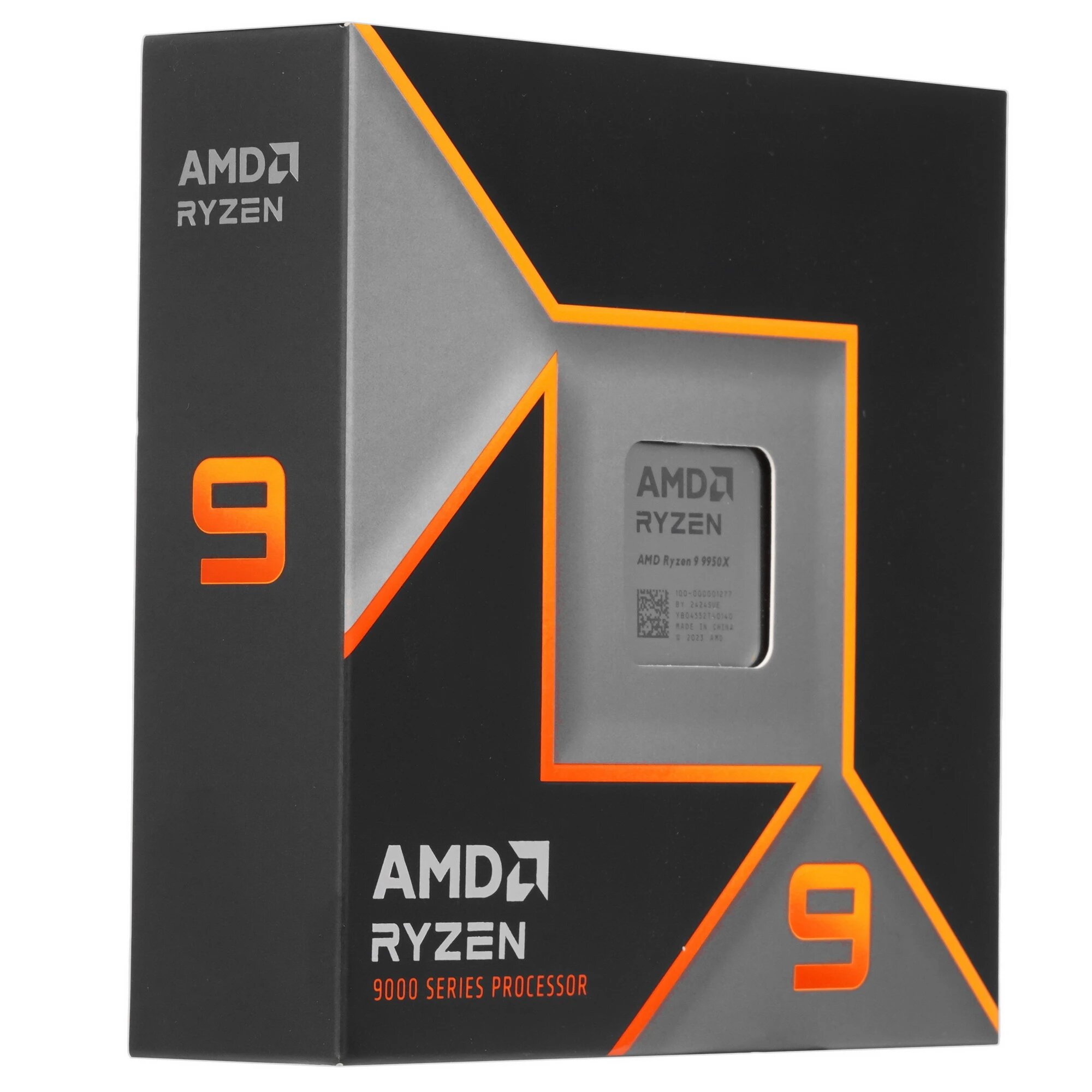 Процессор AMD Ryzen 9 9950x BOX без кулера, AM5, 16 ядер, 4.3 ГГц