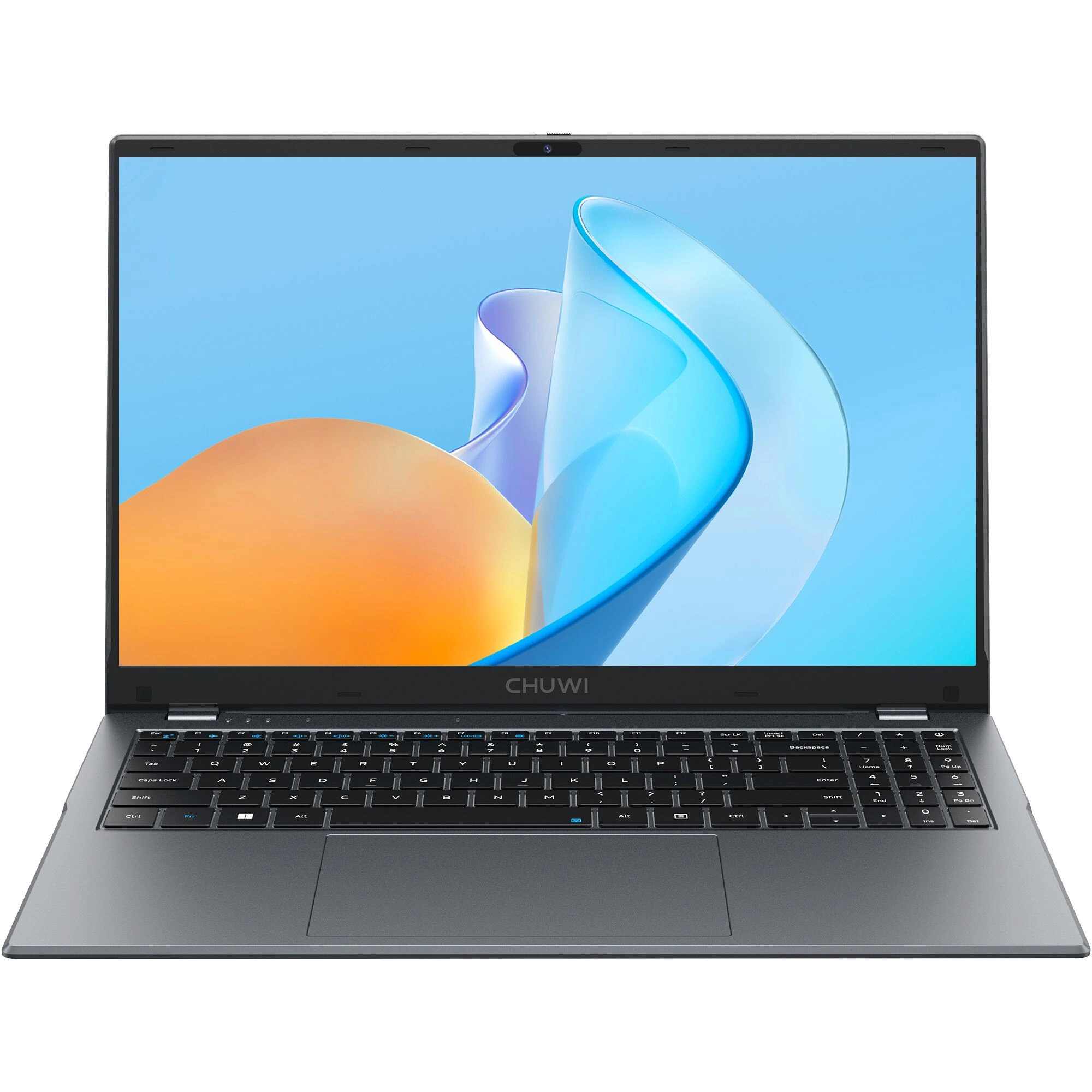 Chuwi GemiBook plus N150/16Gb/SSD512Gb/15.6"/IPS/FHD/W11H/серый/5000mAh