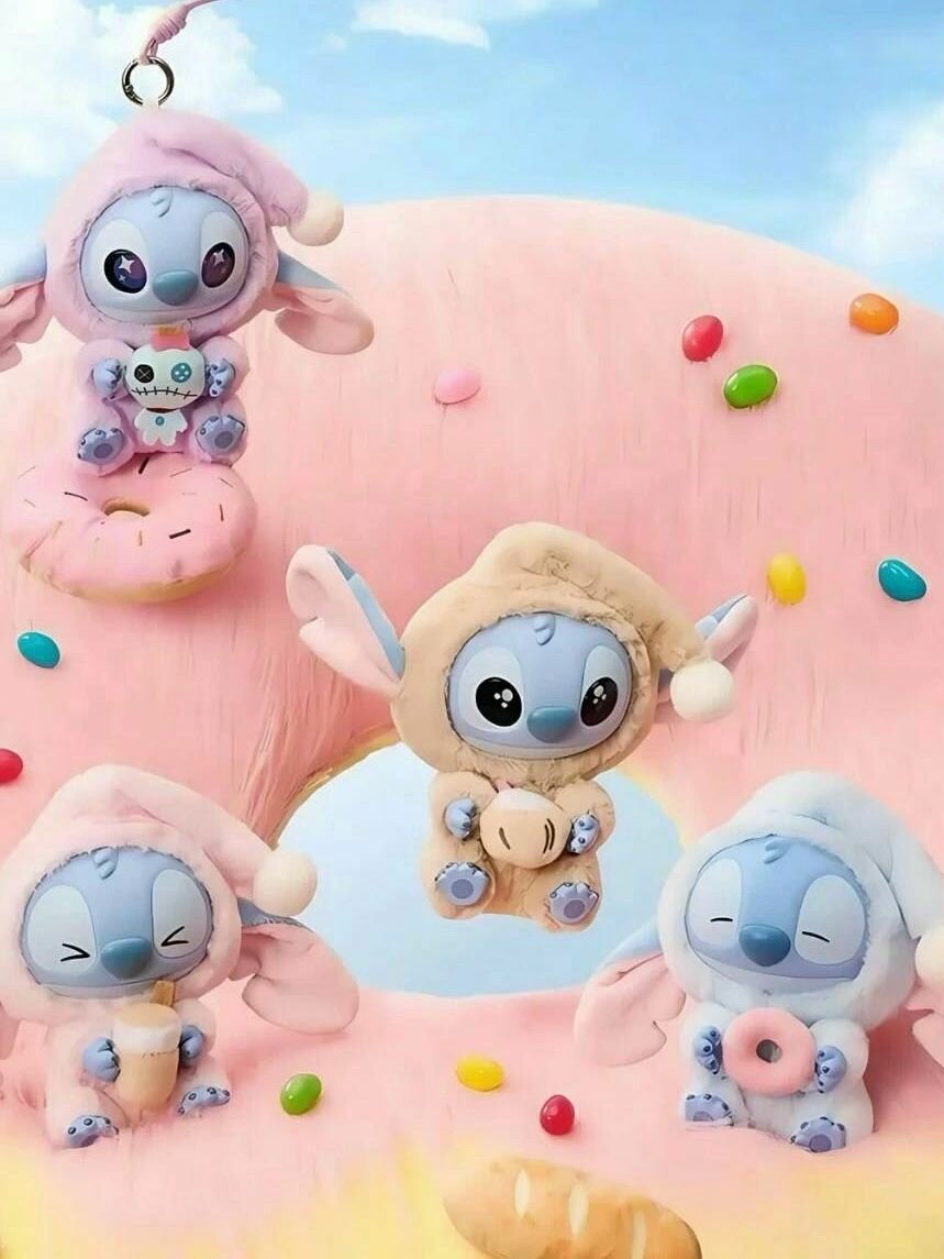 MINISO брелок-игрушка Stitch Eat Something Before Sleep Random — фото 1