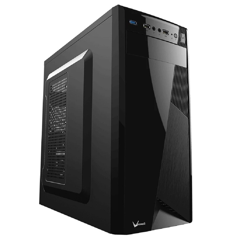 Корпус для компьютера Formula CS-1101 ATX, USB3.0 x1, USB2.0 x2, 1x 8cm Black Fan