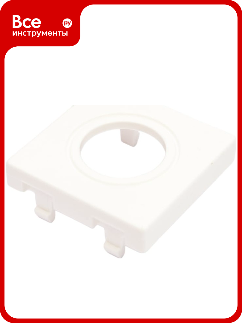 Адаптер Simon для ввода гофры или кабеля К45 диаметр 22/29 мм белый K19-9