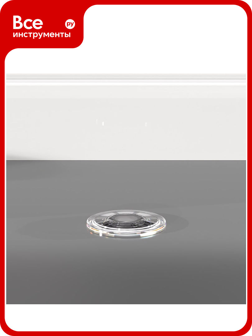 Упор дверной скрытый STELS TR прозрачный Armadillo 45893