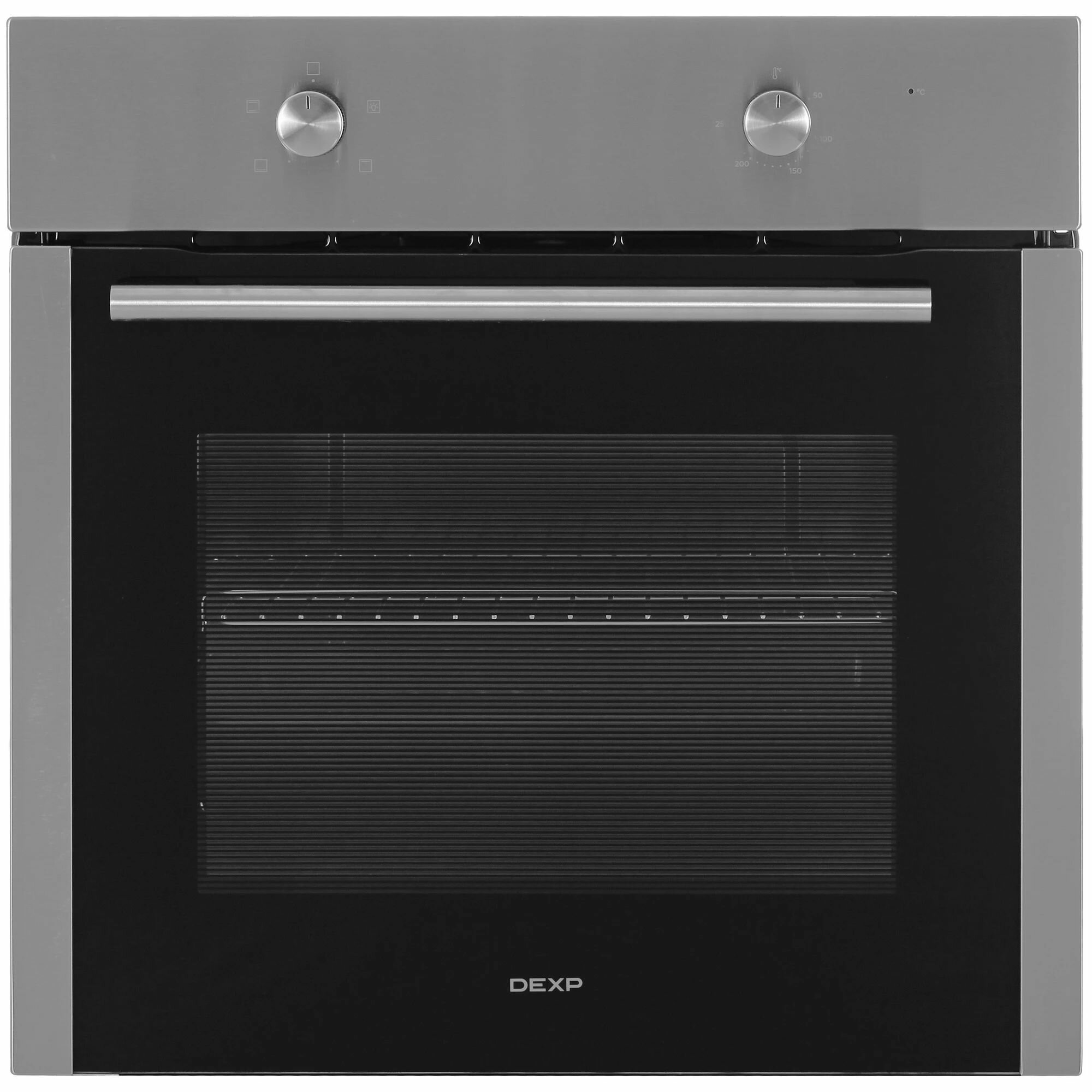 Духовой шкаф DEXP 1MS-SS, электрический, эмалированный, серебристый