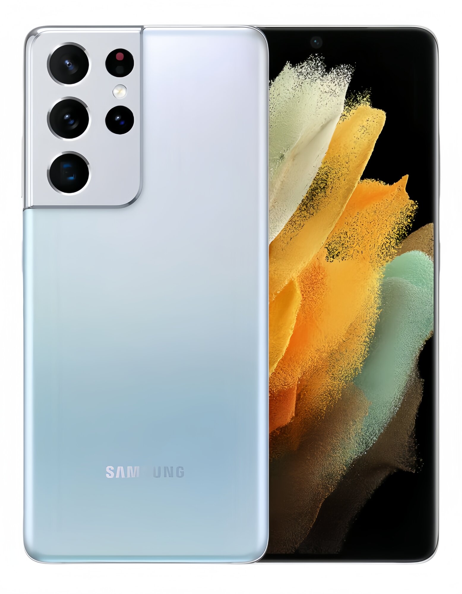 Смартфон Samsung "Galaxy S21 Ultra", 12GB/128GB, Android 11, 6,8", серебристый