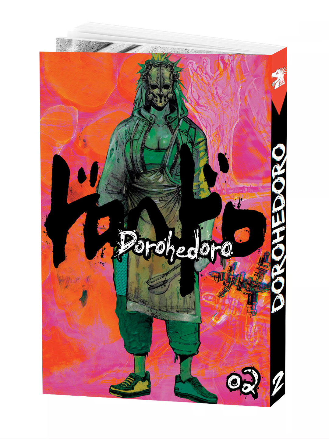 Манга "Дорохедоро, 2 том" Q Hayashida, мягкий переплет, 164 страниц.