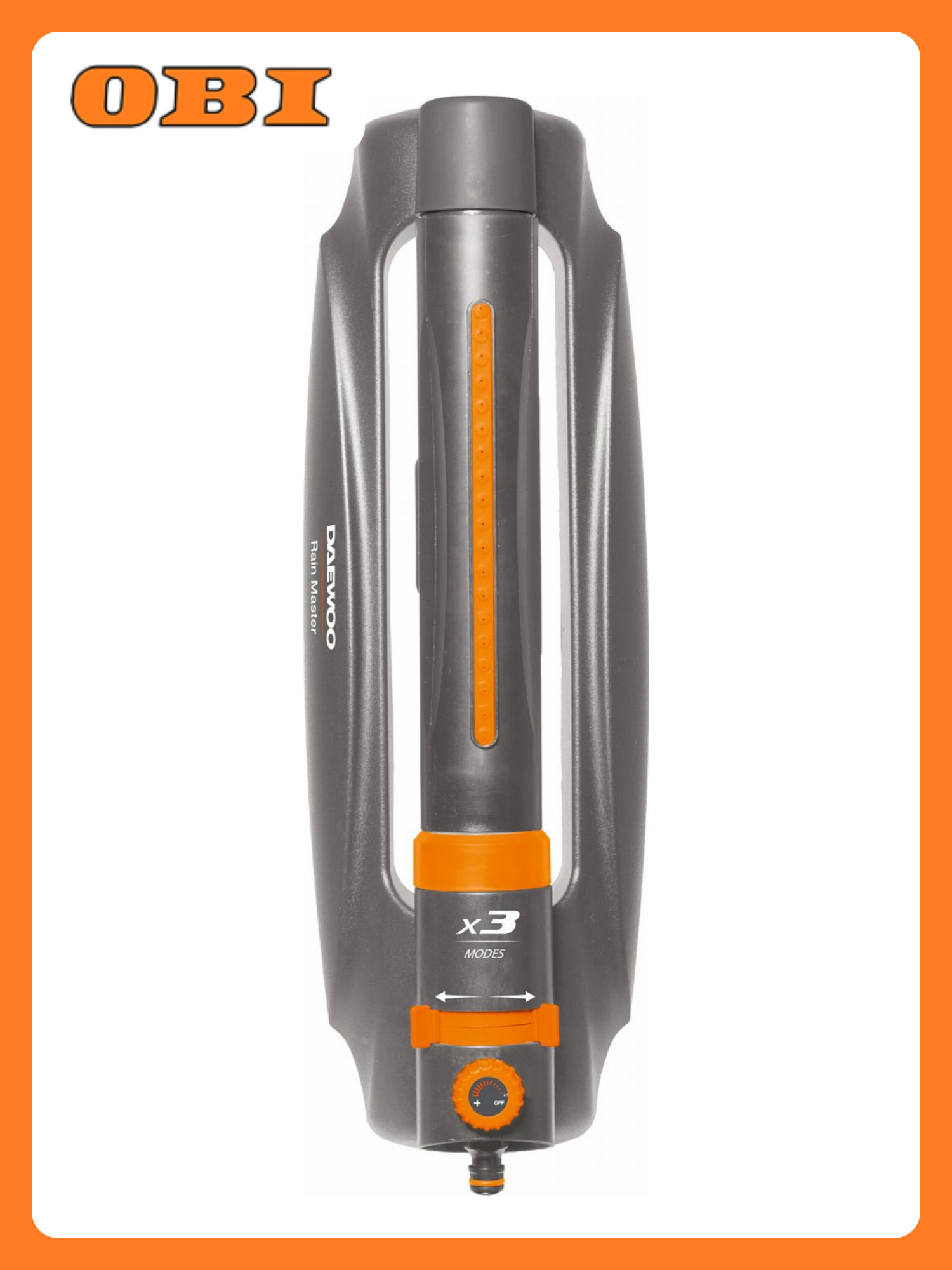 Дождеватель осциллирующий Daewoo DWS 2040 3 режима с регулятором расхода воды