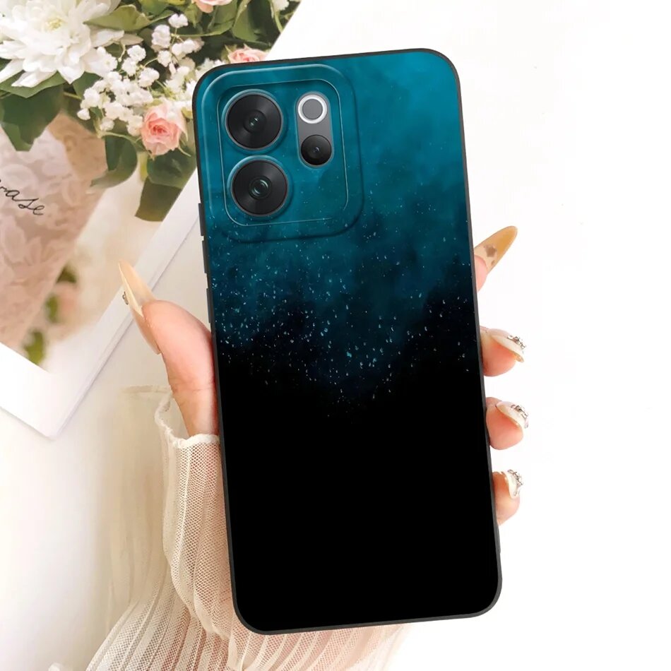 Модный чехол-накладка с рисунком «Пляж на закате» для Vivo V70 / V70 Elite 2026, TYhei2397, Vivo V70