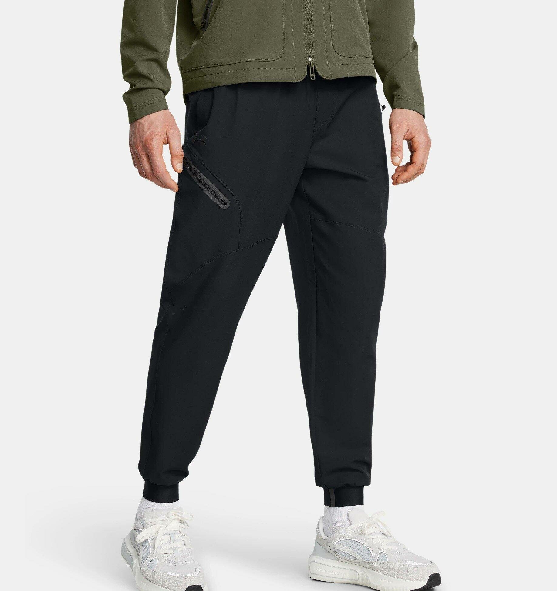 Брюки джоггеры Under Armour unstoppable, размер XXL, черный