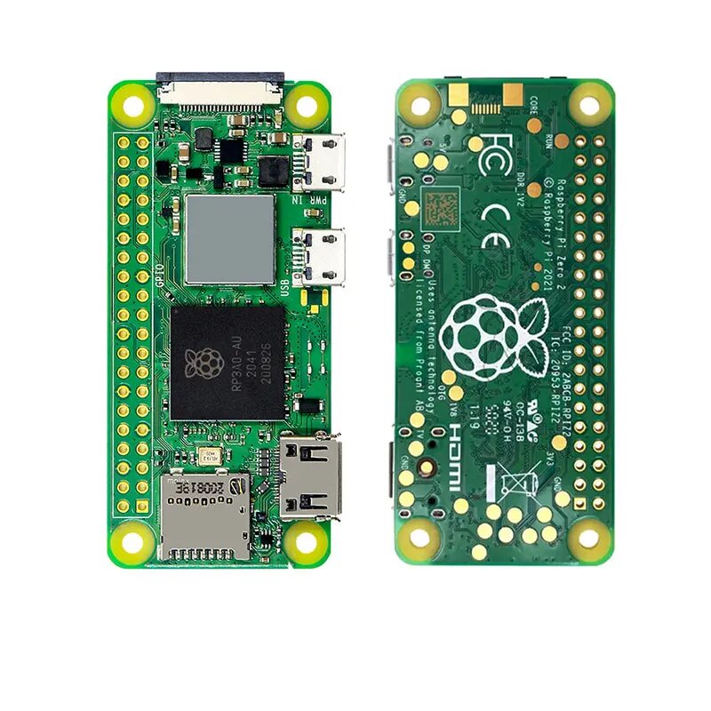 Raspberry Pi Zero 2 Вт четырехъядерный 64-разрядный телефон, Bluetooth BLE и WiFi Pi Zero 2 Pi 0 1 ГГц 512 Мб SDRAM, Беспроводная локальная сеть RPI0 2 Вт, Bundle 2 — фото 1