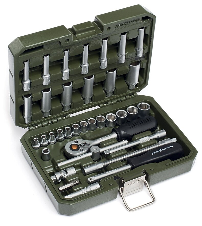 Набор торцевых головок Дело Техники 600735, 35 предметов