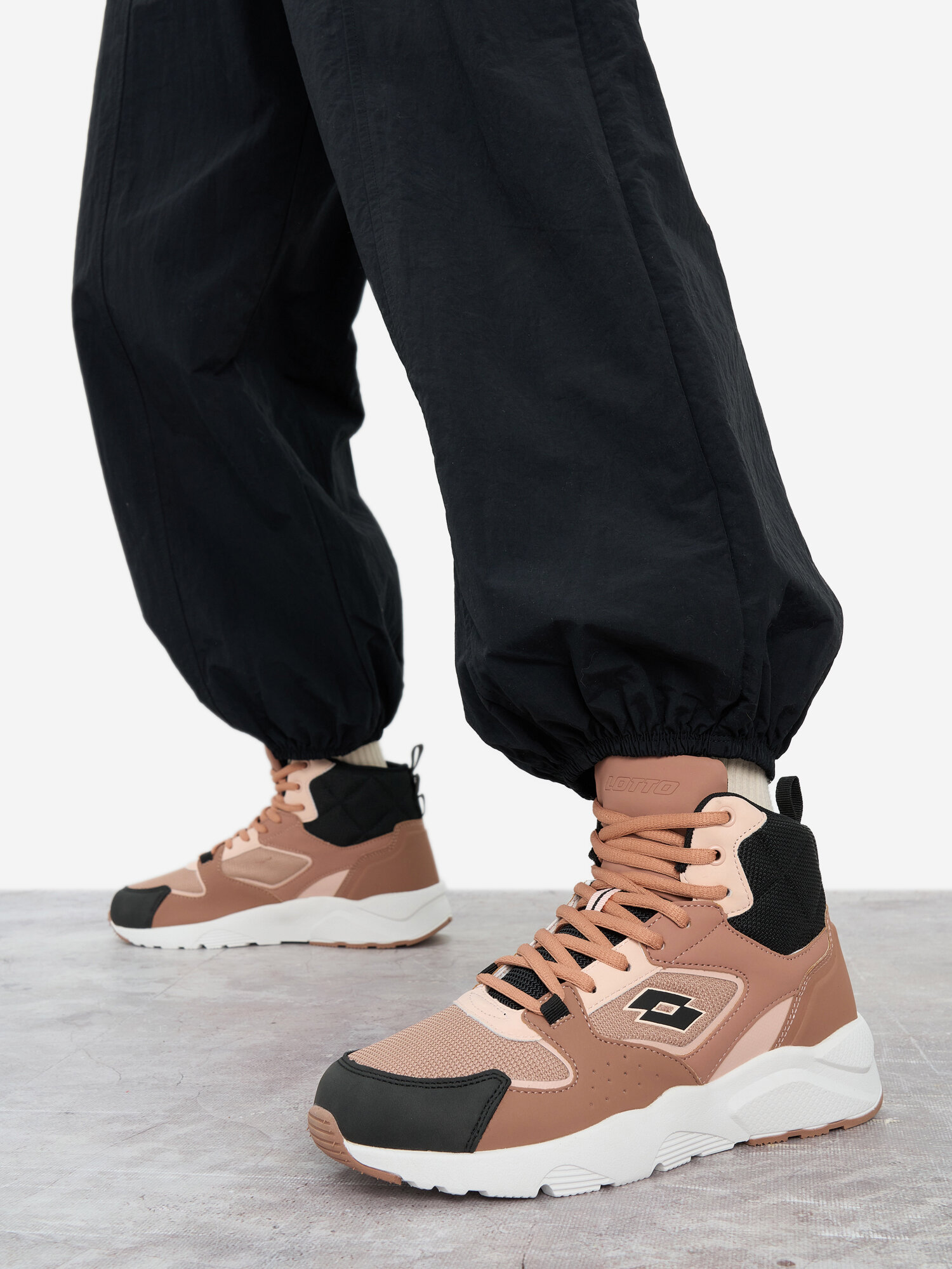 Кроссовки Lotto TANAVA MID, размер 41, розовый