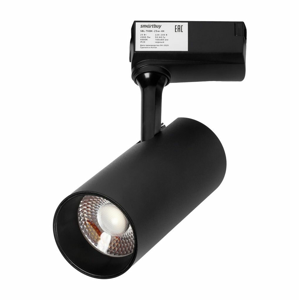 Светодиодный(LED) светильник Track COB25w Smartbuy-Black4000K/IP20 (SBL-TKBK-25w-4K)