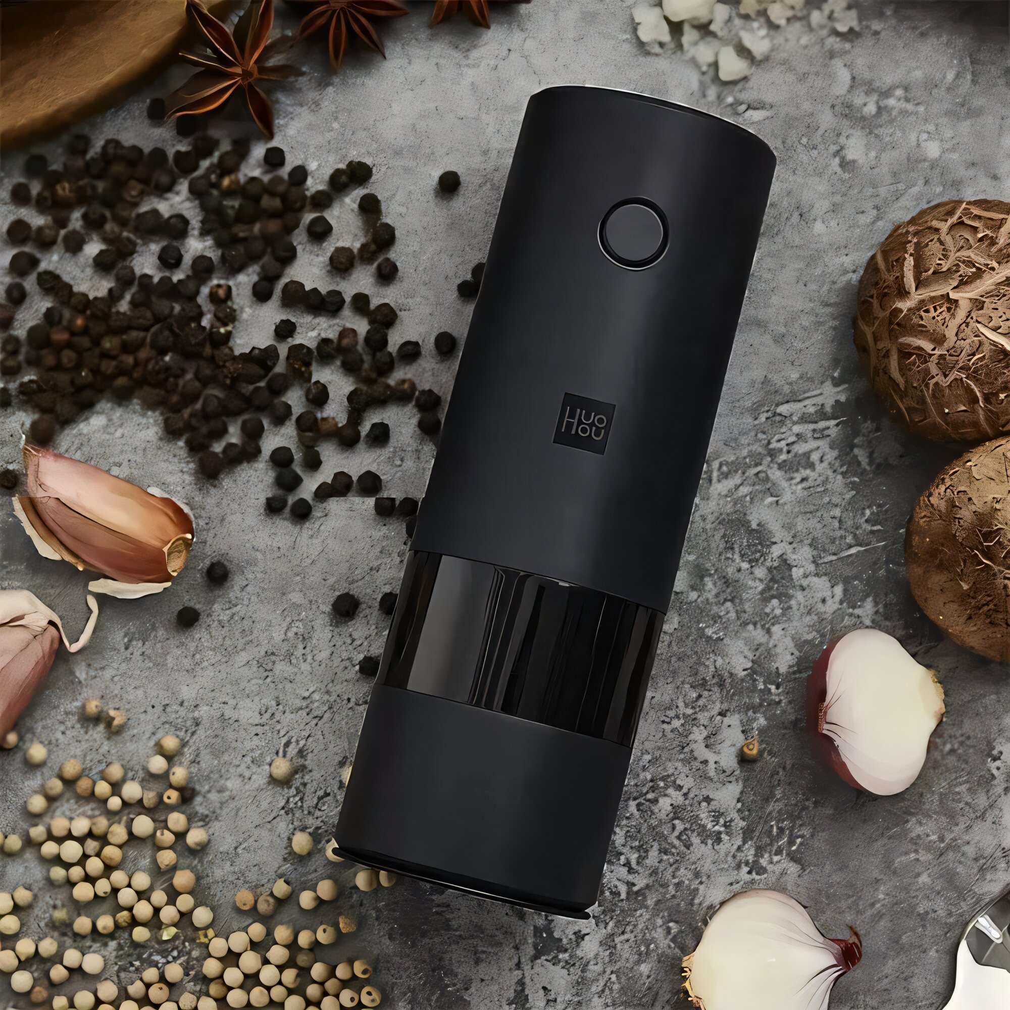 Изображение Мельница электрическая Xiaomi HuoHou Electric Grinder (HU0141) Black CN