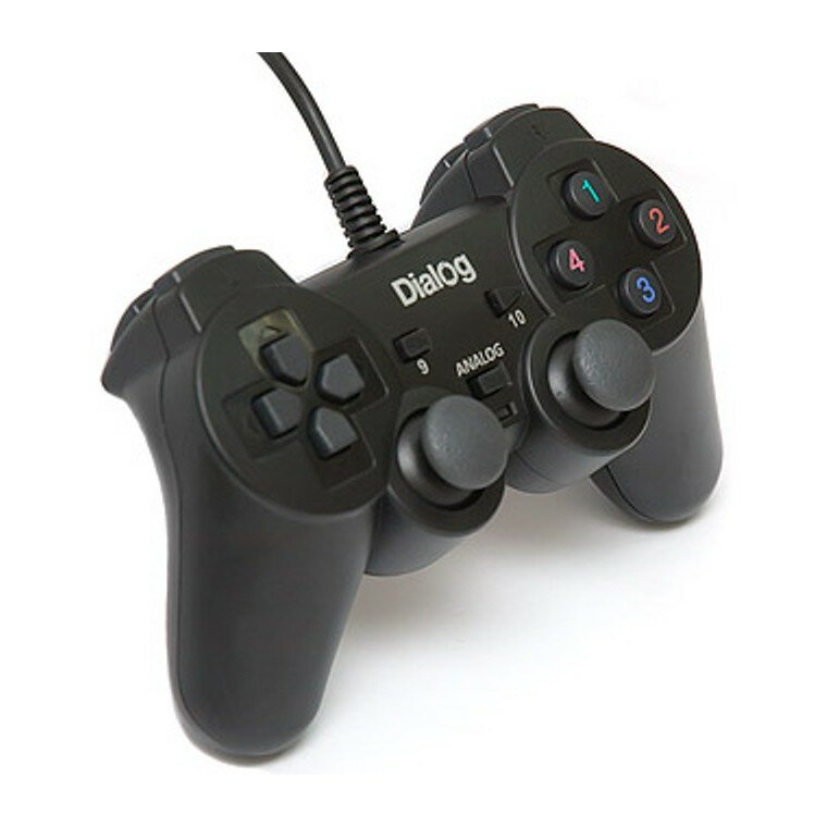 Геймпад Dialog Action GP-A11, черный PC, USB