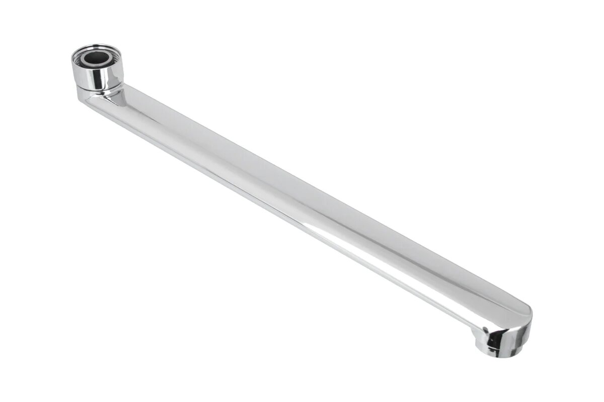 СоюзКран Излив смесителя для ванны плоский прямой 30см нерж. сталь 565-007