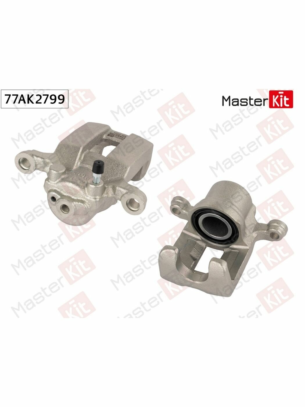 Тормозной суппорт задний левый MasterKit 77AK2799 для Nissan QASHQAI Renault KOLEOS