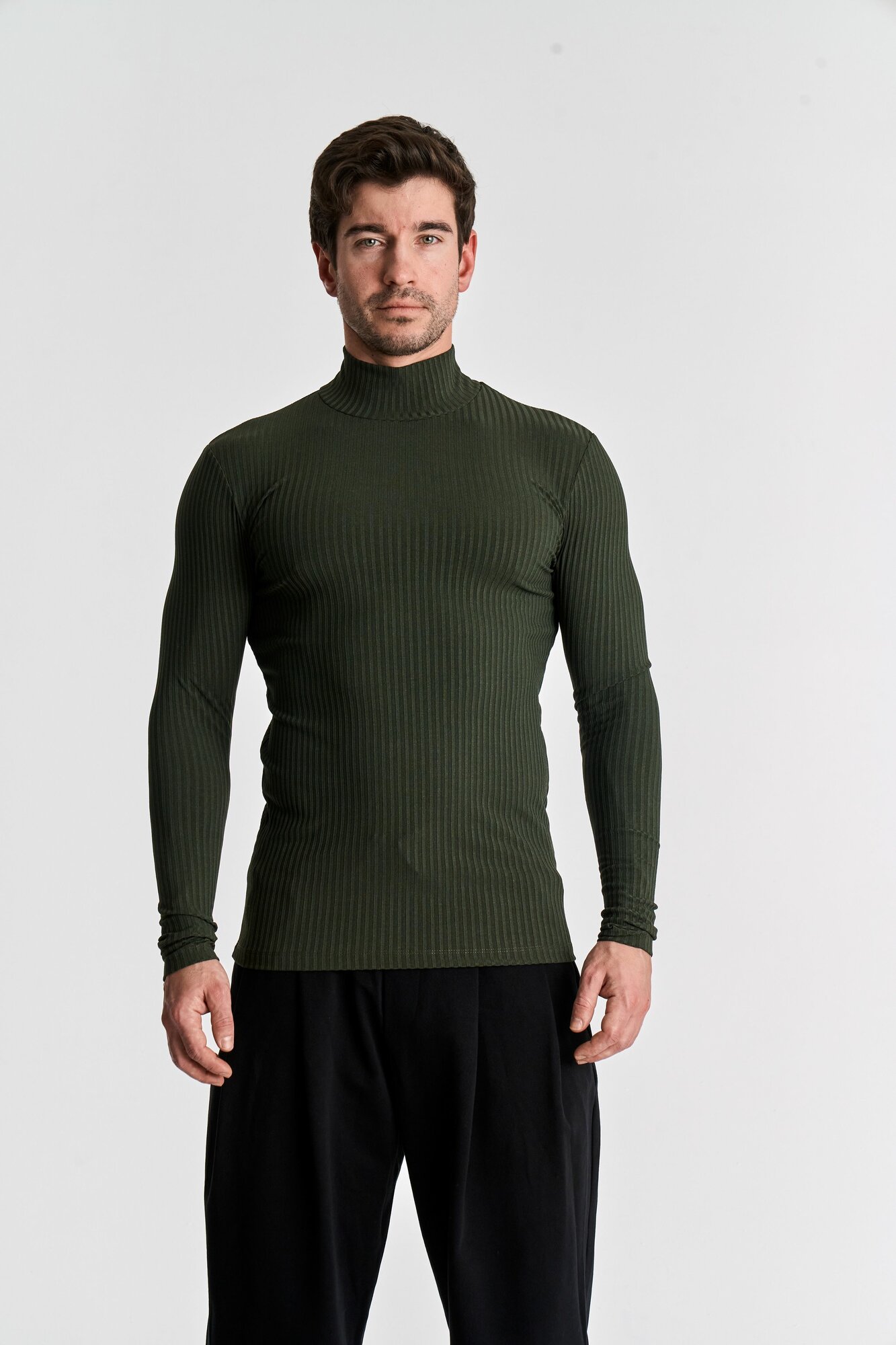 Водолазка HURACAN NOODLE, размер L, хаки