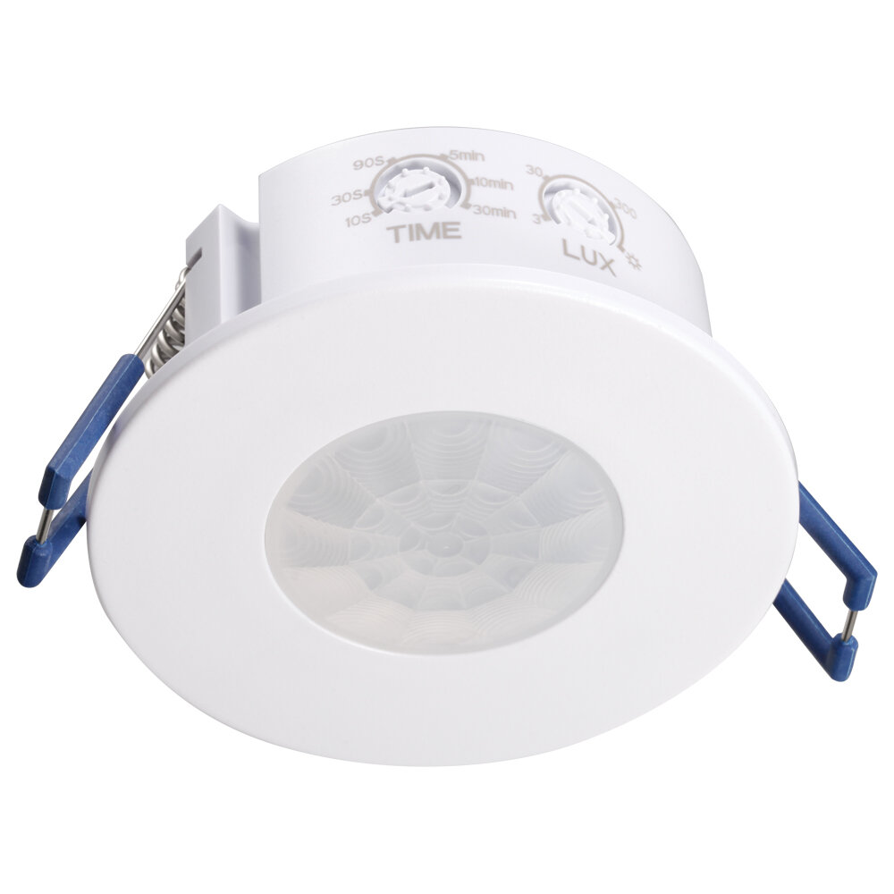 Датчик движения и освещенности 1200W 8m 120°(гориз.) 360°(верт.) белый, SEN55, артикул 51519 FERON 51519 fr_51519