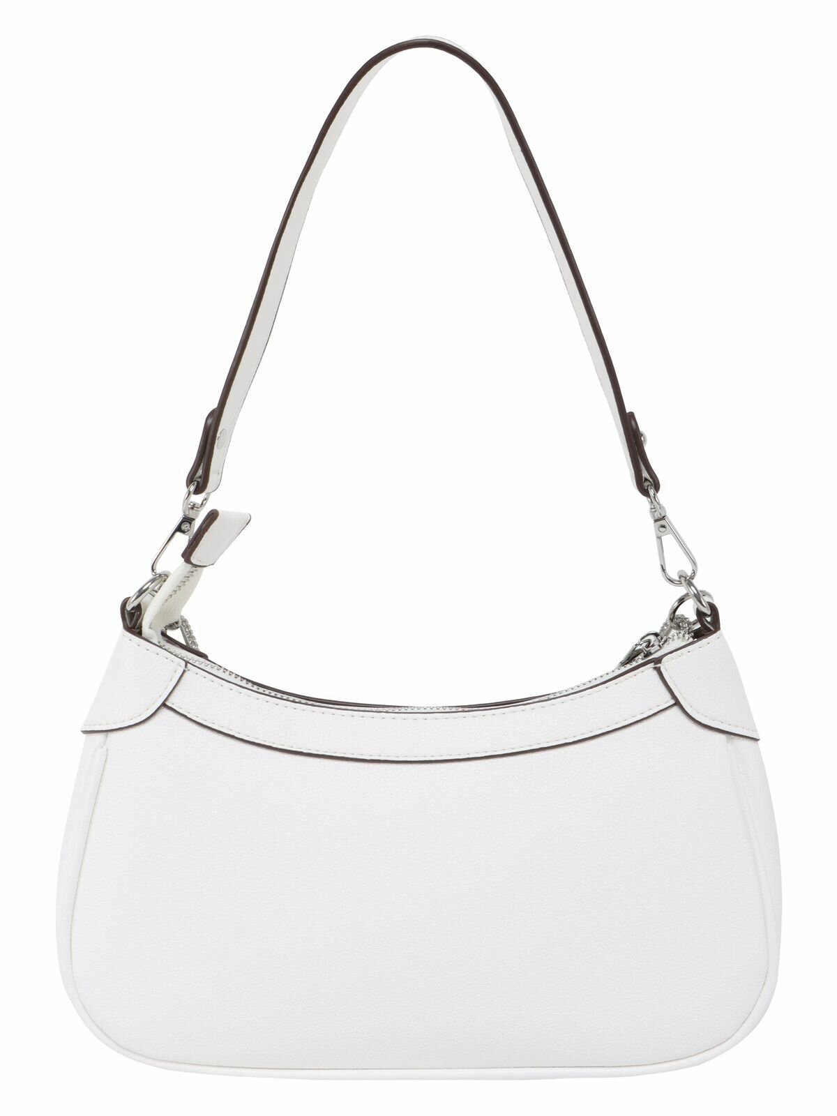 Сумка багет Daniele Patrici, фактура матовая, белый — фото 1