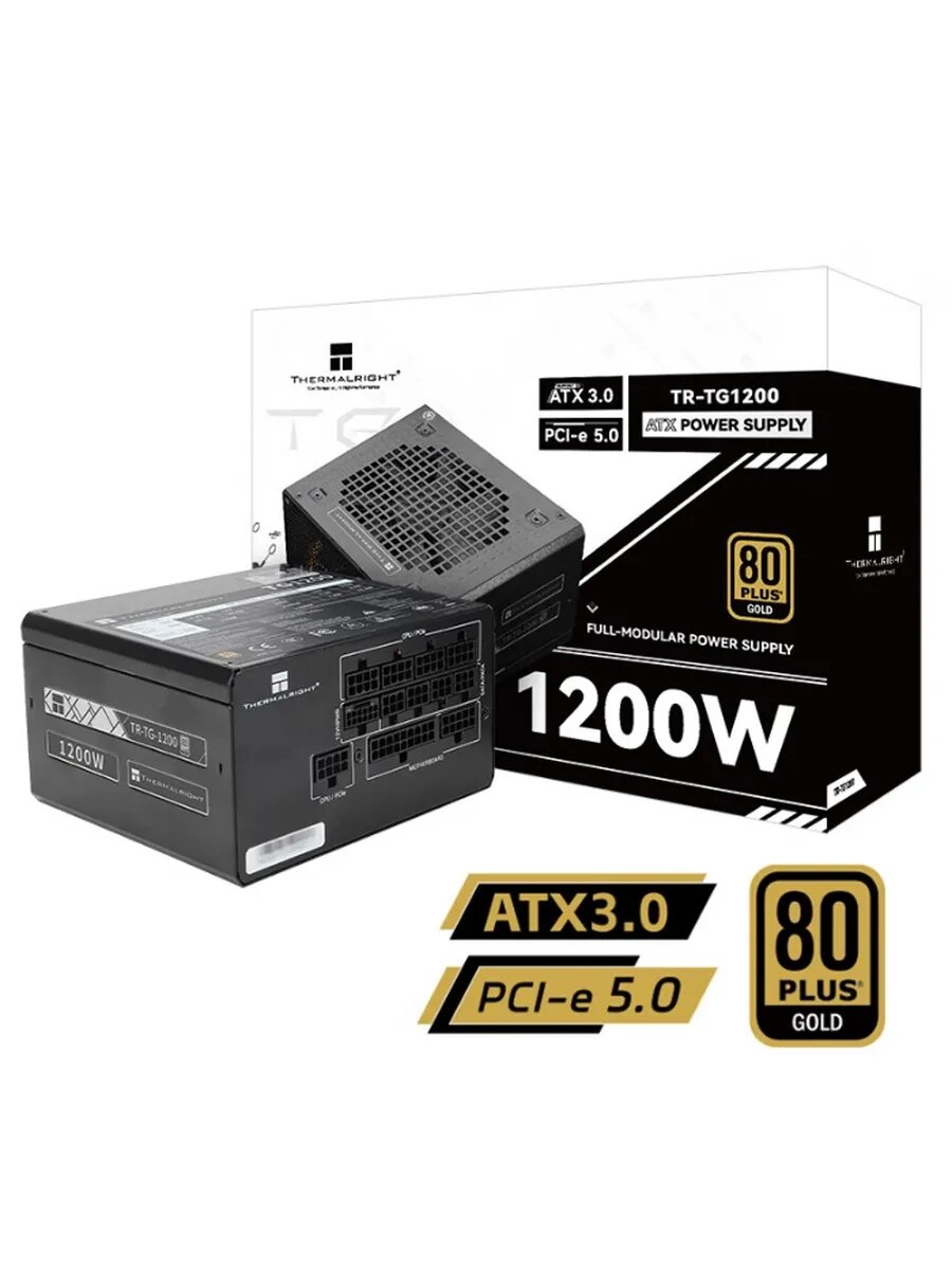 Блок питания компьютера TR-TG1200 ATX3.0 80 PLUS GOLD