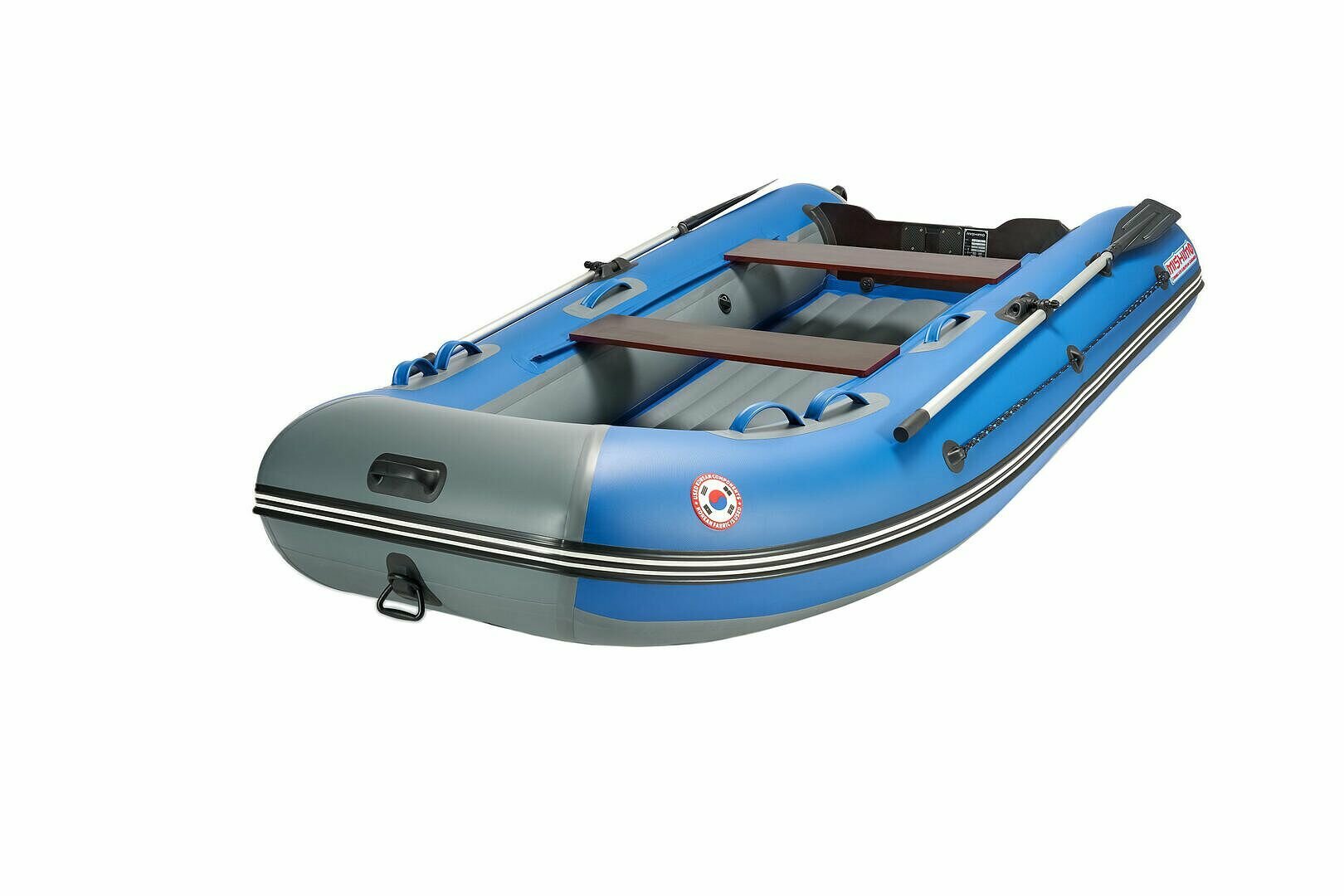 Лодка MISHIMO LITE 390 Синий Серый