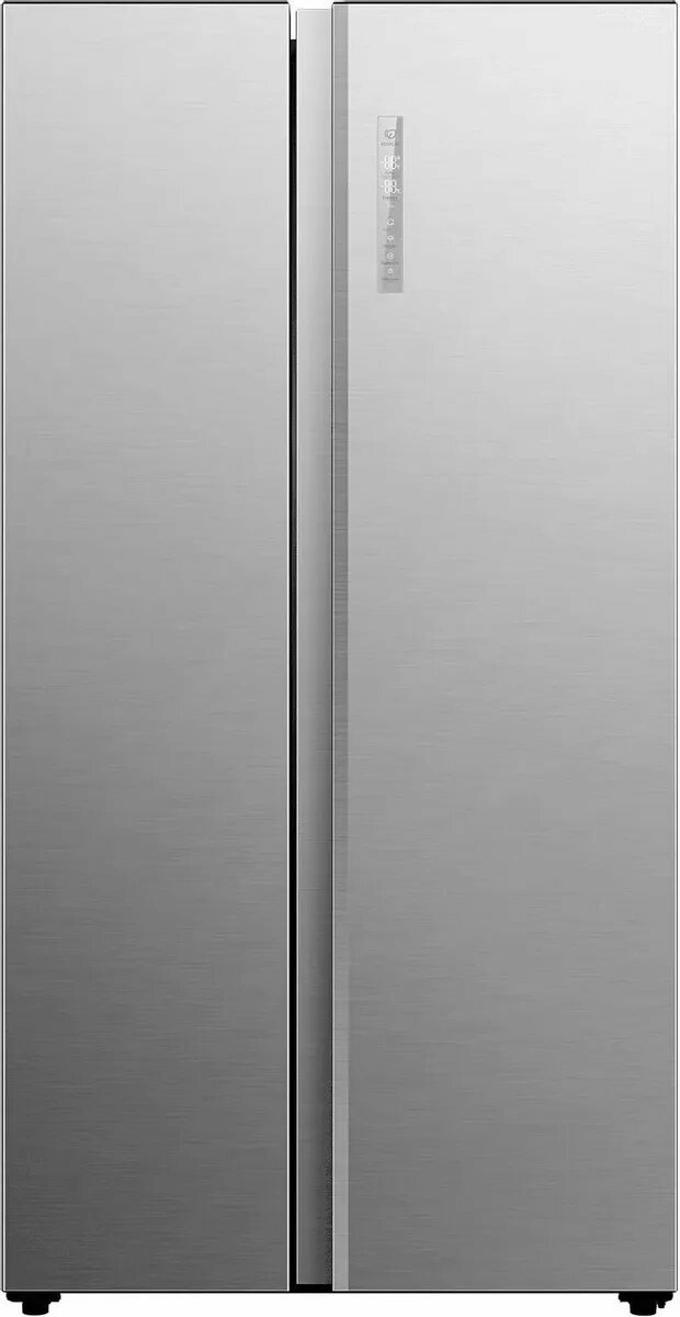 Холодильник HAIER HRF-600DM7ERU, двухкамерный, Side by Side, черный