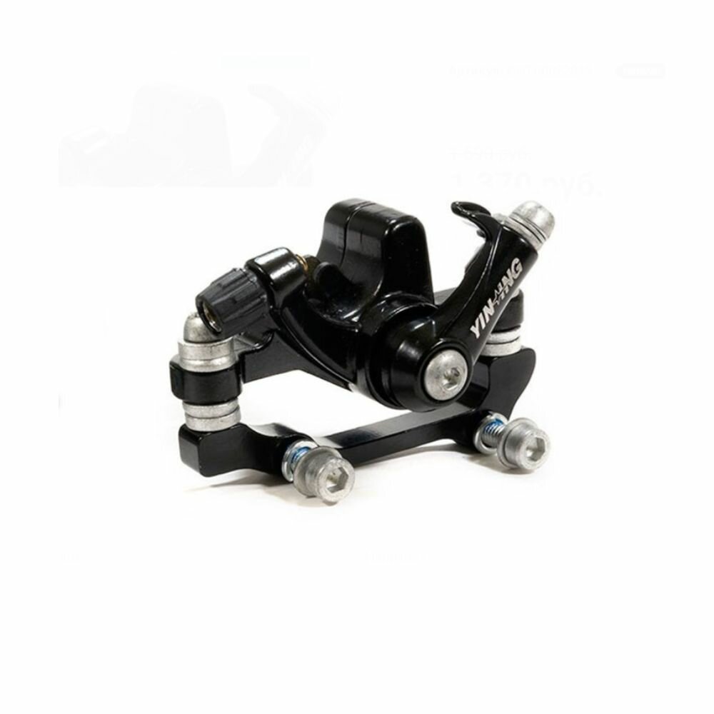 Калипер дискового тормоза Cm YX-DB09 F180/R160 квадратные колодки P-04