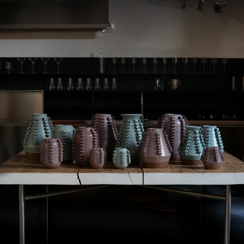 Lola D Celadon Ваза M — фото 1