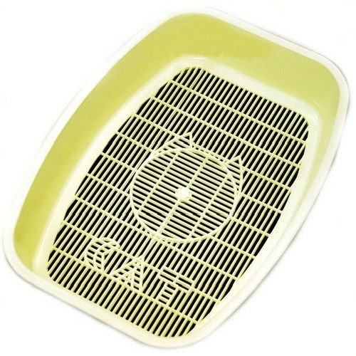 Туалет-лоток Пэт-Профи Cat с сеткой малый для кошек (32 x 23 x 6 см) Цвета в ассортименте