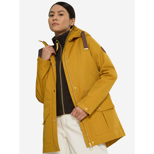 фото Куртка cordillero travel female cotton windbreaker, размер 50/52, охра