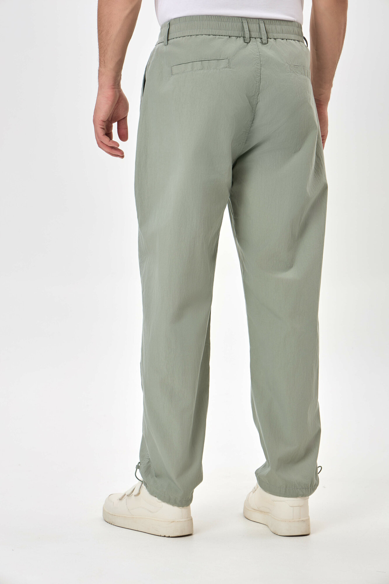 Брюки джоггеры TERRA PRO, размер 29, зеленый — фото 1