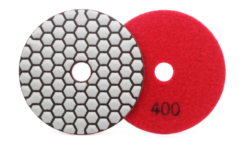 Алмазный полировальный диск 4"/100 мм, Grit 400