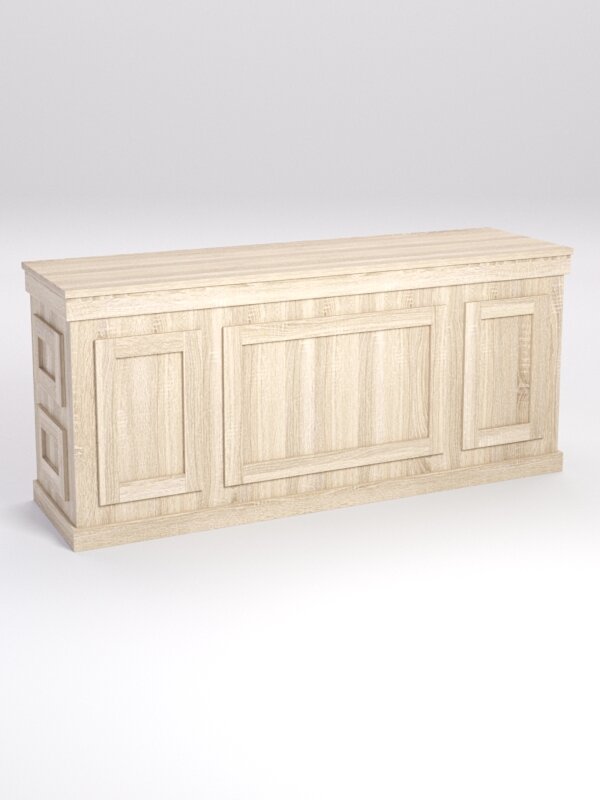 Стол для цветочного магазина "букет" №6, столешница ДСП 25мм, Дуб Сонома