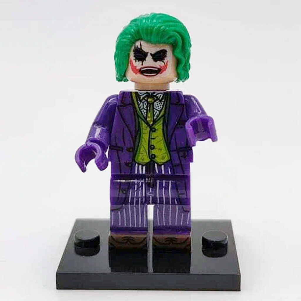 Минифигурка "Джокер", фигурка суперзлодея Joker, врага Бэтмена, вселенная DC