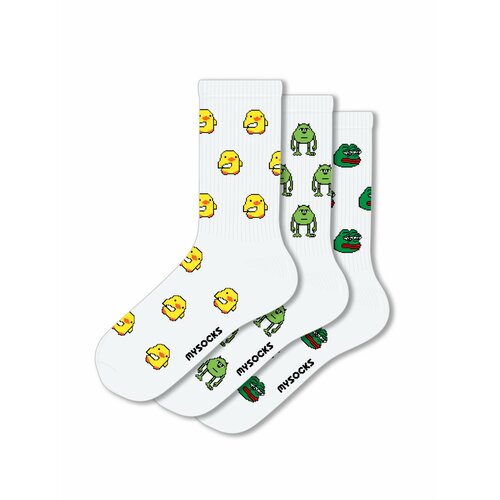 фото Носки mysocks, комплект, 3 пары, размер 36-43