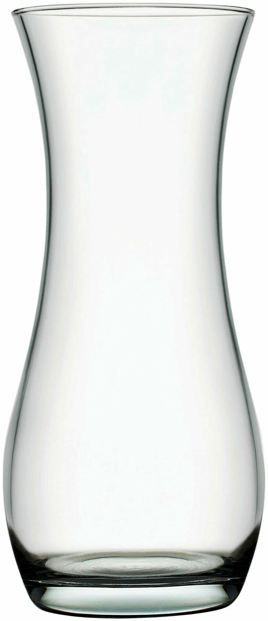 Ваза для цветов "Ботаника"; стекло; D 11см, H 24см; прозр.