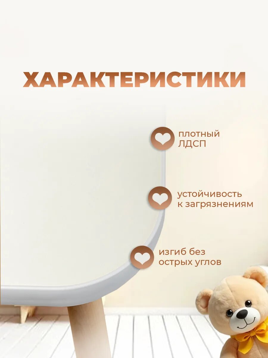 Картинки Детский стол и стул, комплект детской мебели