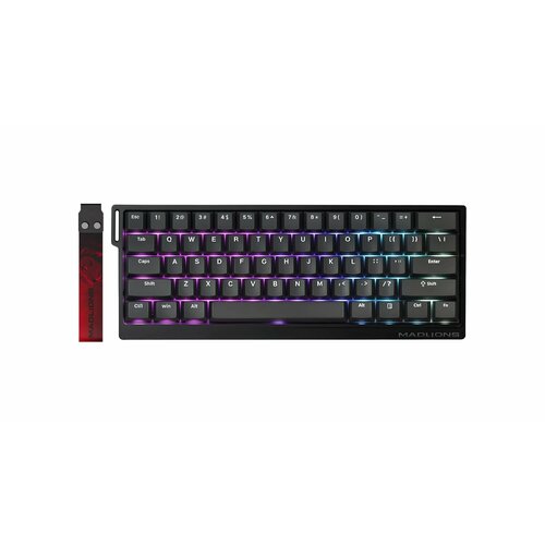 Игровая механическая клавиатура MADLIONS MAD 60 HE RGB черный 4790₽