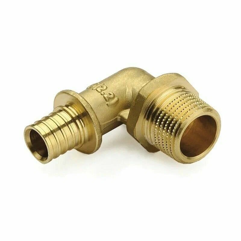 Угольник латунный с наружной резьбой 16x3/4 PRO AQUA AX3301634