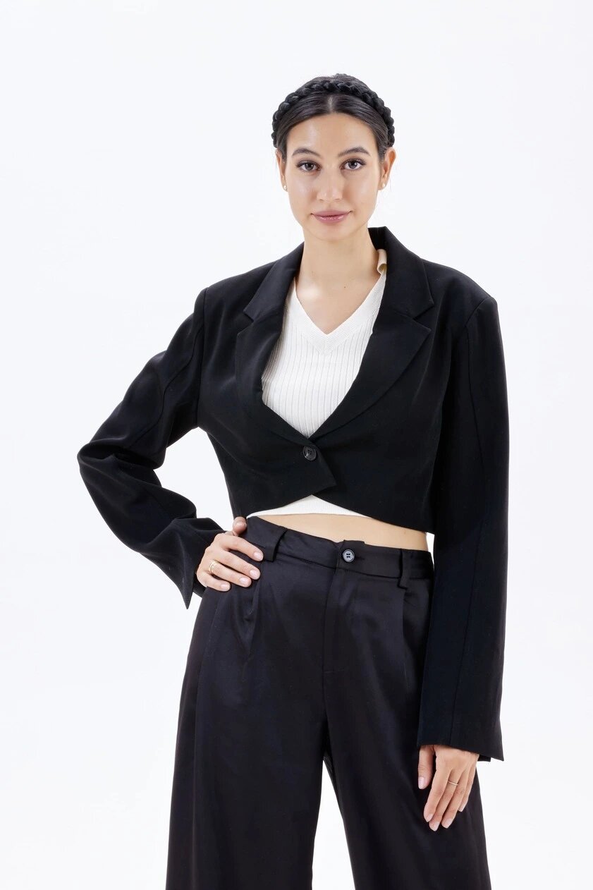 Пиджак Selfie, размер XS, черный — фото 1