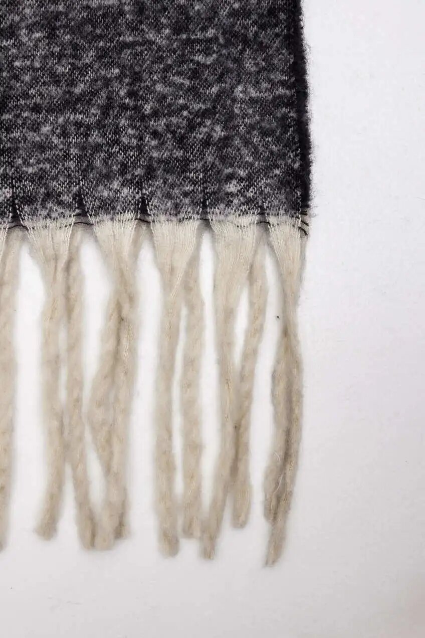 Шарф Selfie для женщин, серый — фото 1