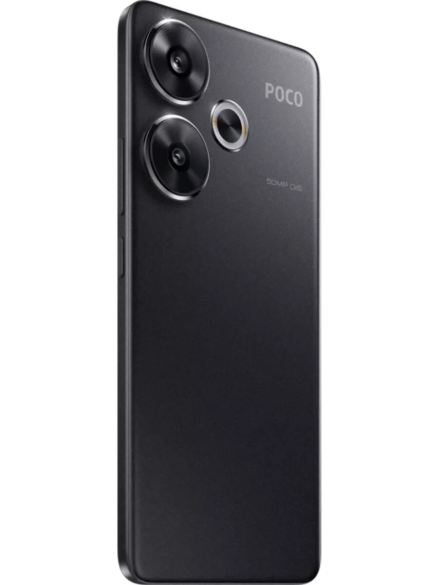 Смартфон POCO F6 8+256 N16T/Black/6.67" AMOLED/2712x1440/120Hz/SD8sGen3/And14/50+8MP/20MP/5000mAh/90W — фото 1