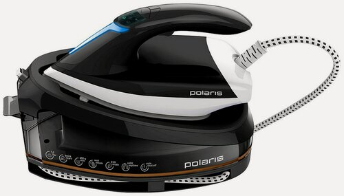 Изображение товара Парогенератор Polaris PSS 7510K, 3000 Вт, автоотключение, Белый/черный