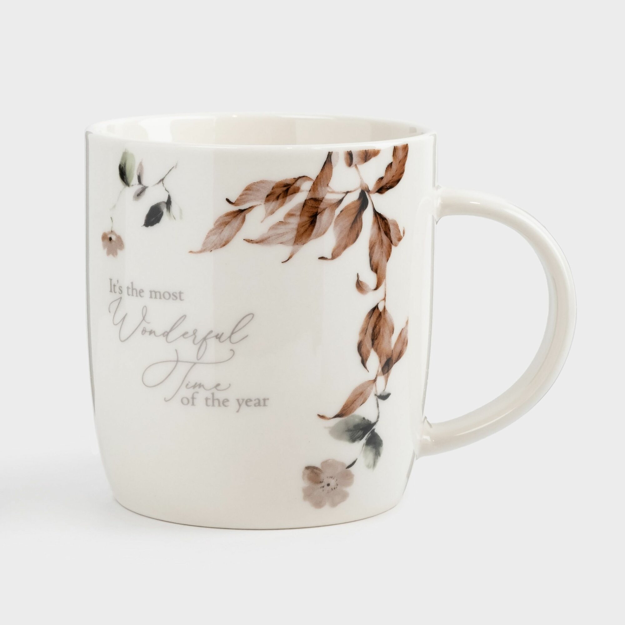 Кружка 360 мл фарфор N Осенние цветы Refined floral