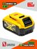 Аккумулятор для DeWalt 18V Li-Ion 4.0 Ah c индикацией заряда АКБ девольт без эфф...