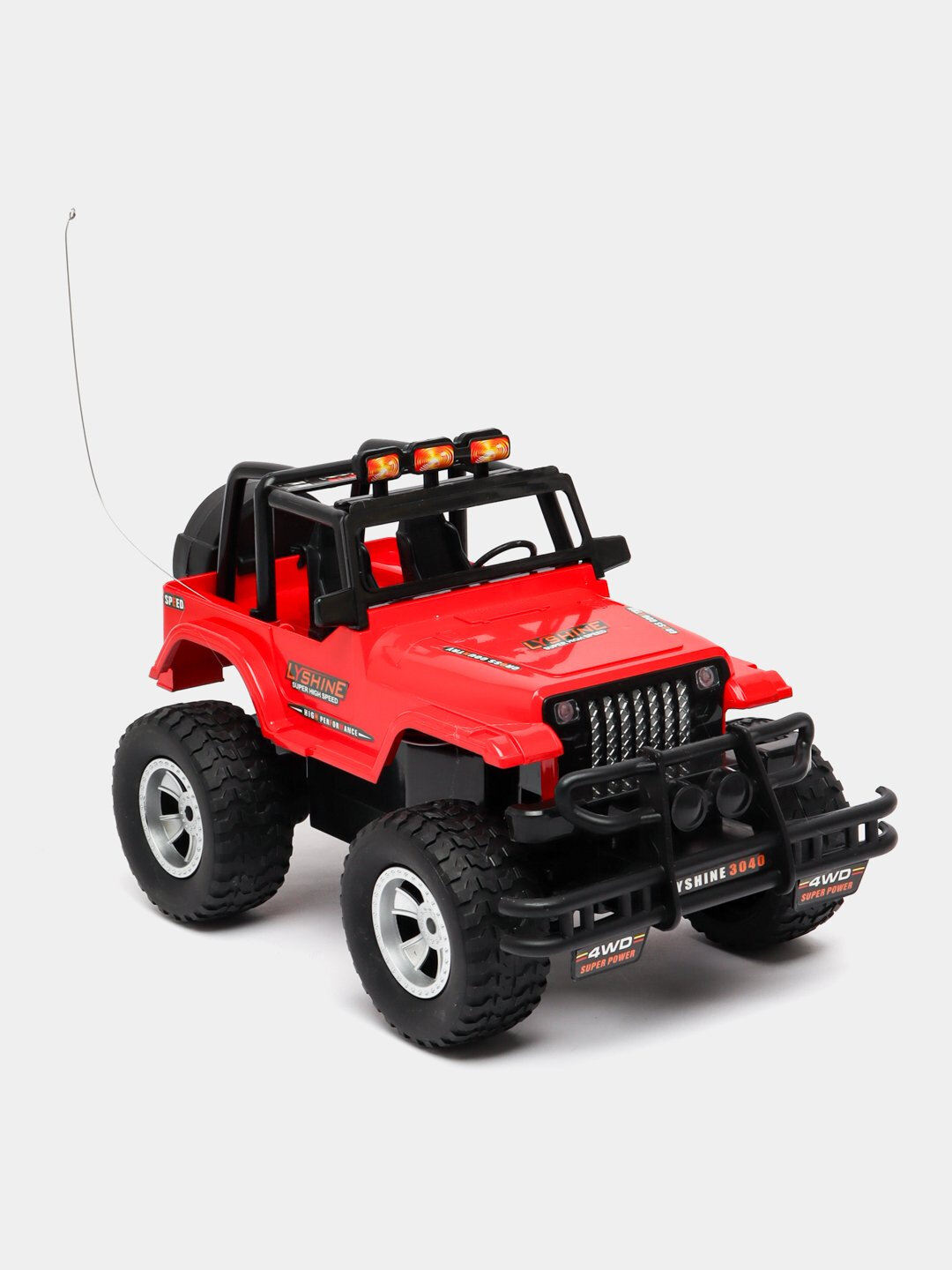 Радиоуправляемый автомобиль Off-Road Extreme Jeep 1:16, со светом и звуком — фото 1
